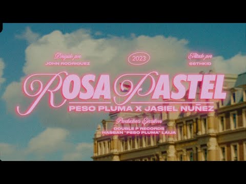 Peso Pluma, Jasiel Nuñez - Rosa Pastel (Official Video)